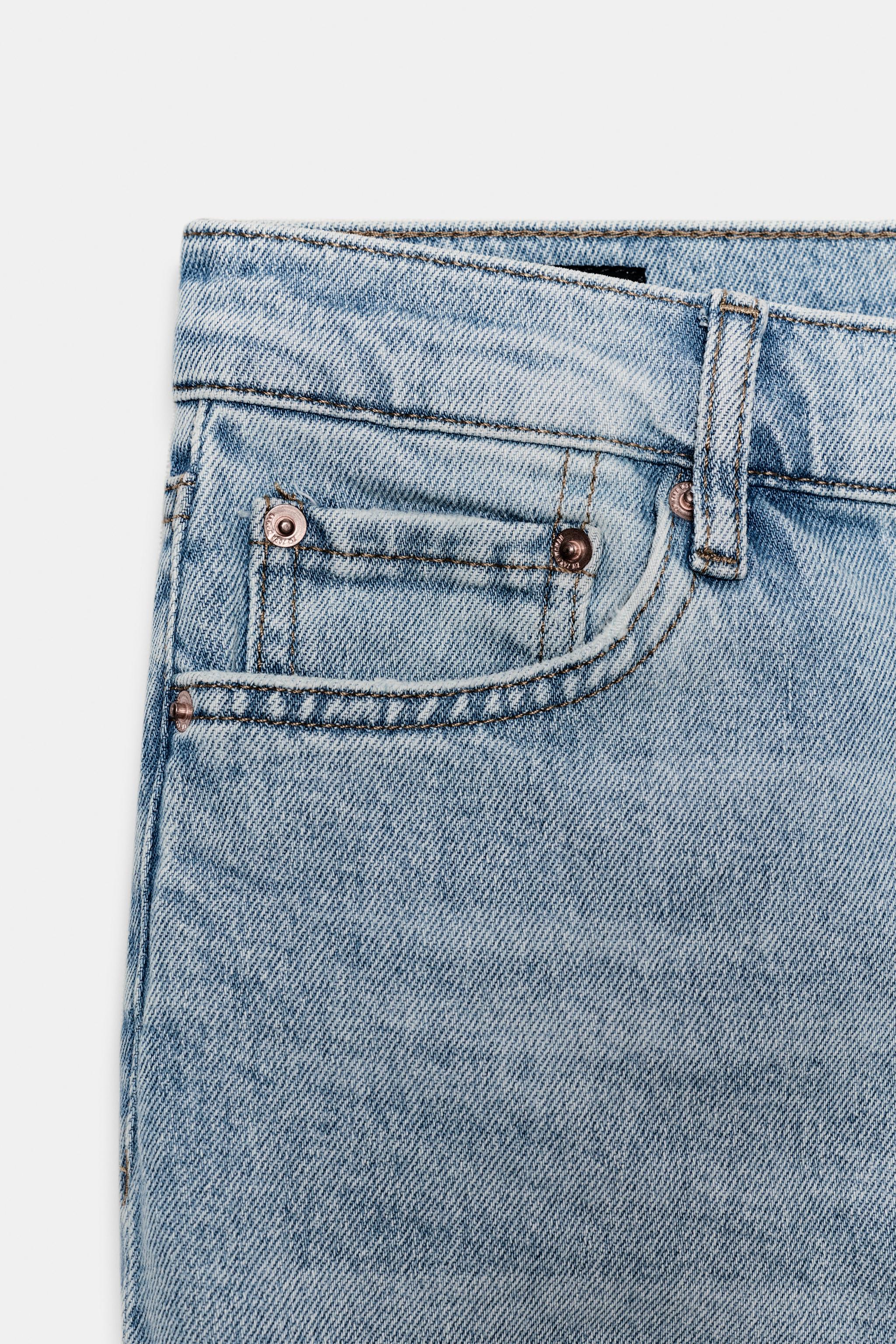 ZW COLLECTION MID-RISE CROPPED FLARE JEANS